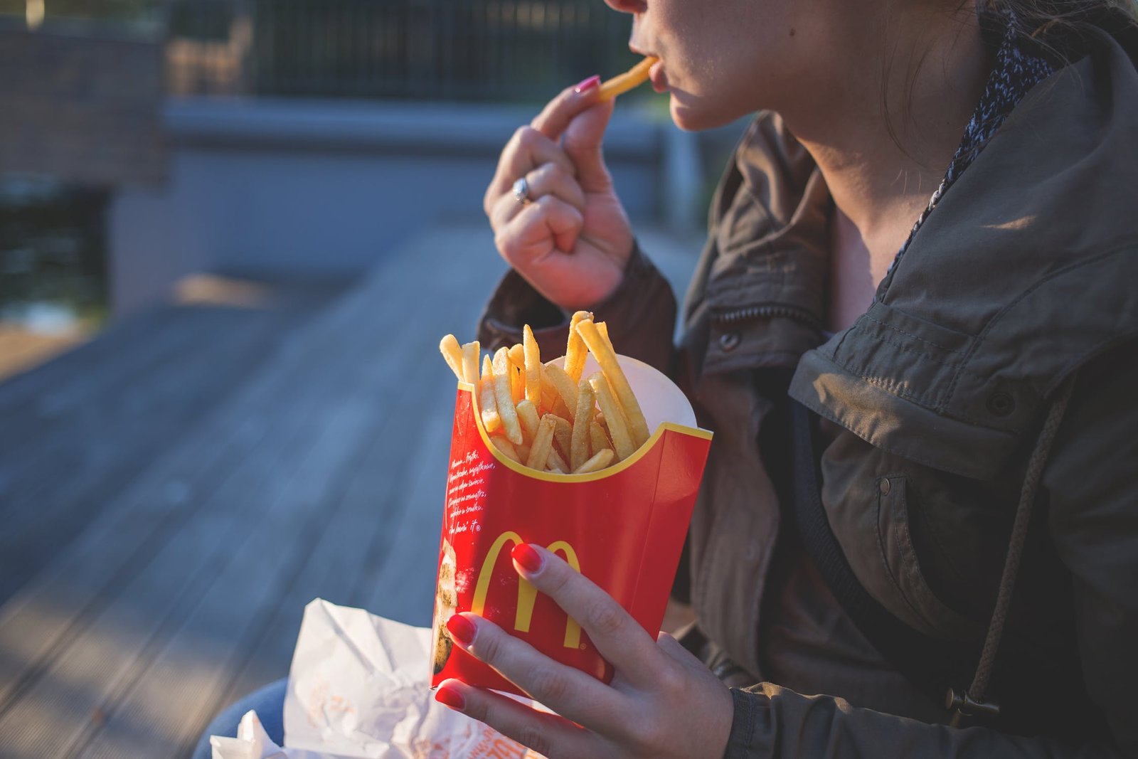 Delicious McDonald's french fries delivered by DoorDash