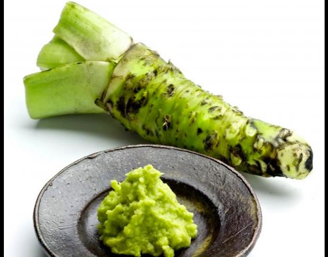 Wasabi stem and paste