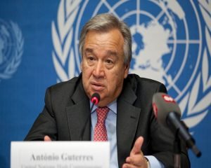 Secretary-General António Guterres Photo Credit: Reuters
