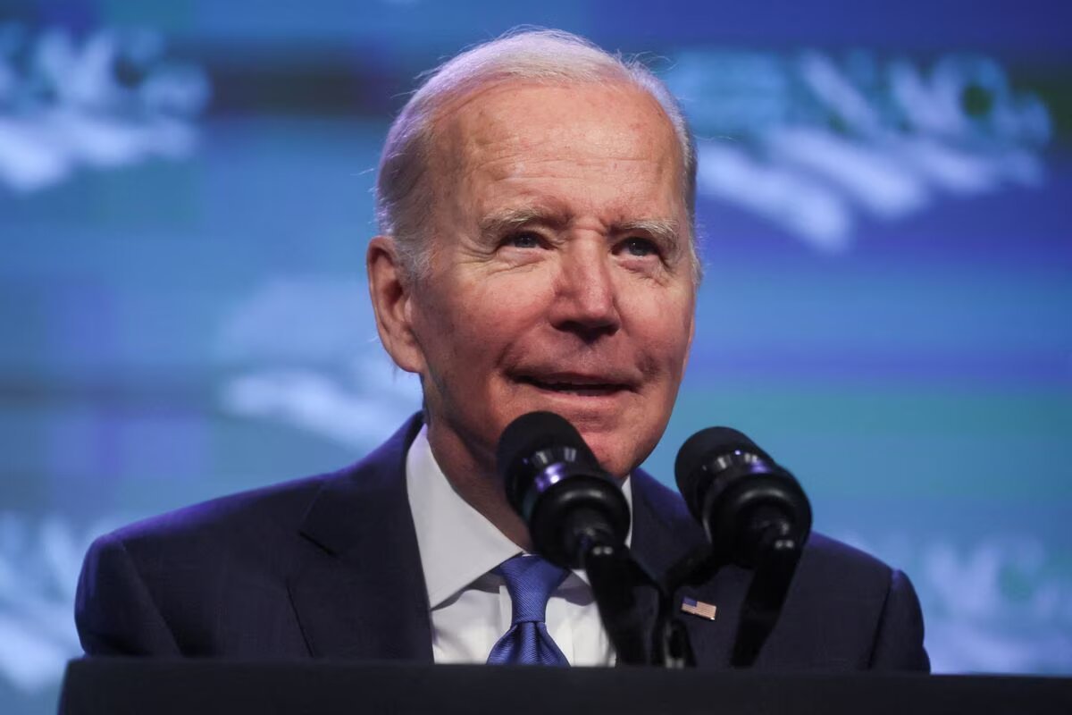 In Washington, Vice President Joe Biden speaks at the National Association of Counties (NACo) Legislative Conference.