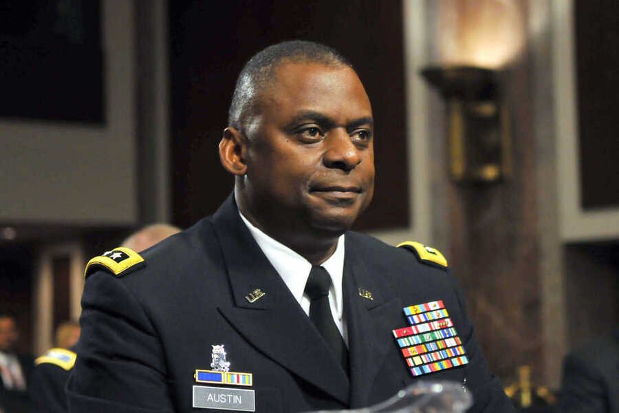 US Army Lt. Gen. Lloyd Austin III sits at the witness table during a Senate Armed Services Committee on Military Nominations hearing for his pending reappointment to be general and commander of United States Forces-Iraq in the Dirksen Senate Office Building on Capitol Hill in Washington, DC, June 24, 2010. Photo Credit: ROD LAMKEY JR