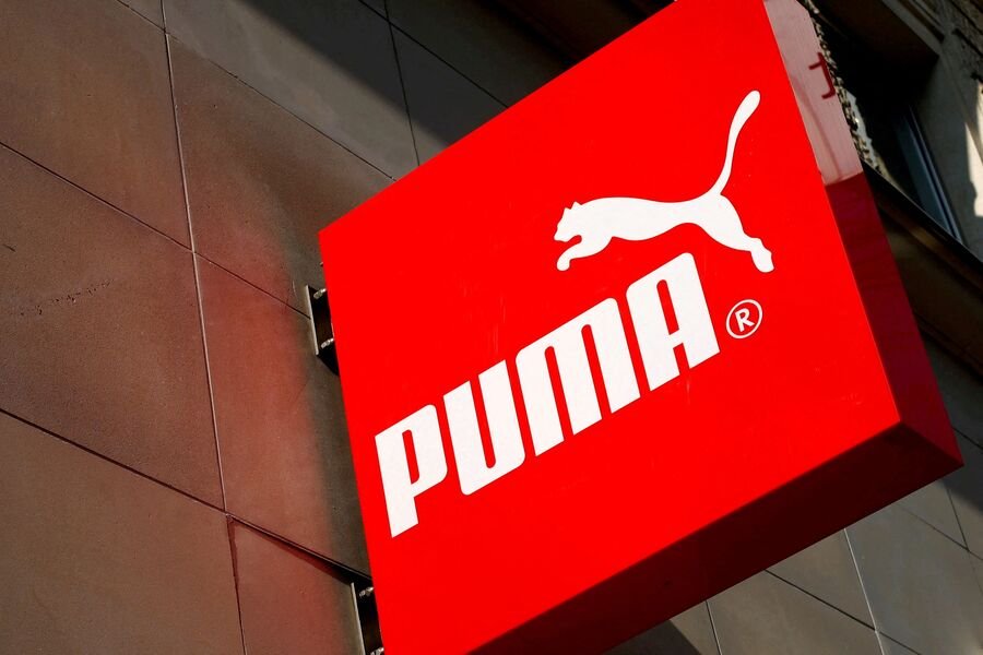 The logo of German sports goods firm Puma Photo Credit: Leonhard Foeger