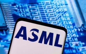 ASML logo is seen in this illustration taken February