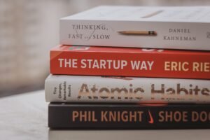 The Top 10 Business Books Of 2023 - Photo of some books laying on table