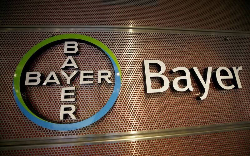 Logo of Bayer AG is pictured at the annual results news conference of the German drugmaker in Leverkusen, Germany February 27, 2019. REUTERS/Wolfgang Rattay/File Photo