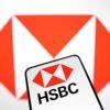 HSBC Bank logo is seen in this illustration taken March 12, 2023. REUTERS/Dado Ruvic/Illustration/File Photo