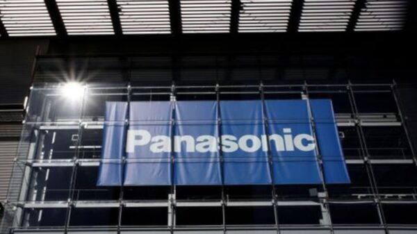 Panasonic Corp's logo is pictured at Panasonic Center in Tokyo, Japan, February 2, 2017. REUTERS/Kim Kyung-Hoon/
