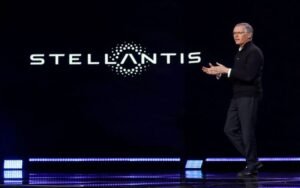 Stellantis CEO Carlos Tavares speaks during a Stellantis keynote address at CES 2023, an annual consumer electronics trade show, in Las Vegas, Nevada, U.S. January 5, 2023. REUTERS/Steve Marcus