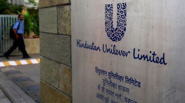 A man arrives at the Hindustan Unilever Limited (HUL) headquarters in Mumbai May 14, 2013. REUTERS/Danish Siddiqui/File Photo