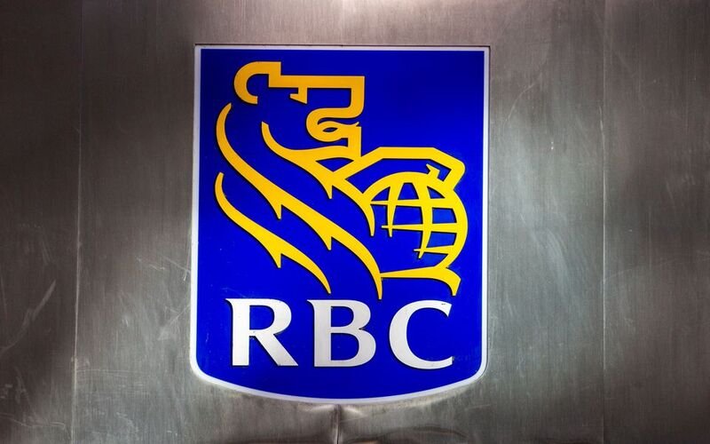 A sign for the Royal Bank of Canada in Toronto, Ontario, Canada