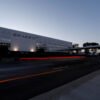 SpaceX headquarters is shown in Hawthorne, California