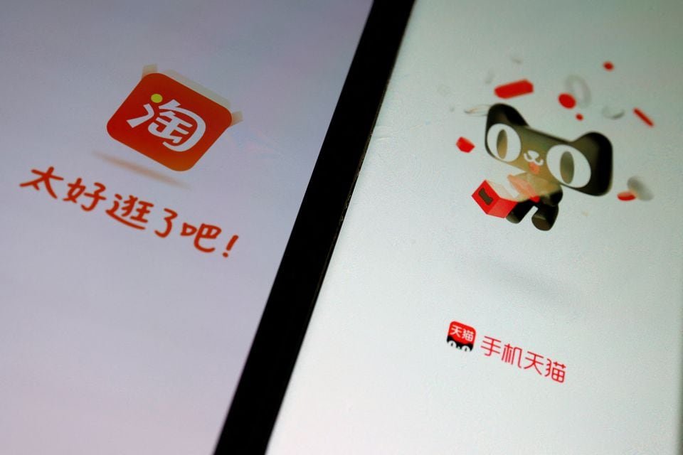 Alibaba's e-commerce apps Taobao