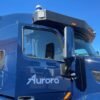 A Peterbilt 579 truck equipped with Aurora's self-driving system is seen at the company's terminal in Palmer, south of Dallas, Texas, U.S. September 23, 2021. Picture taken September 23, 2021. REUTERS/Tina Bellon/File Photo
