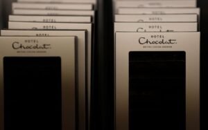 Hotel Chocolat products are seen on sale at Rabot 1745, in London, Britain December 1, 2017. Picture taken December 1, 2017. REUTERS/Peter Nicholls/File Photo