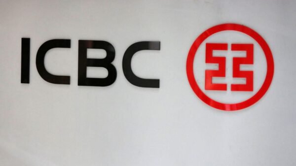 Industrial and Commercial Bank of China Ltd (ICBC)'s logo is seen at its branch in Beijing, China, March 30, 2016. REUTERS/Kim Kyung-Hoon/File Photo