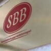 The logo of SBB is seen at company's headquarters in Stockholm, Sweden, September 14, 2023. REUTERS/Marie Mannes/File Photo