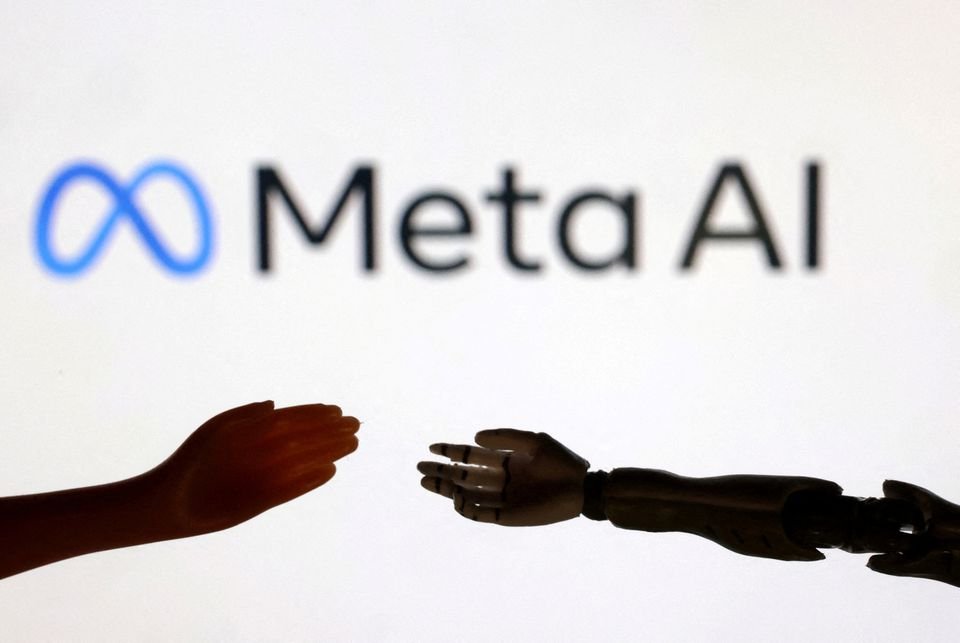 Meta AI logo is seen in this illustration taken September 28, 2023. REUTERS/Dado Ruvic/Illustration/File Photo