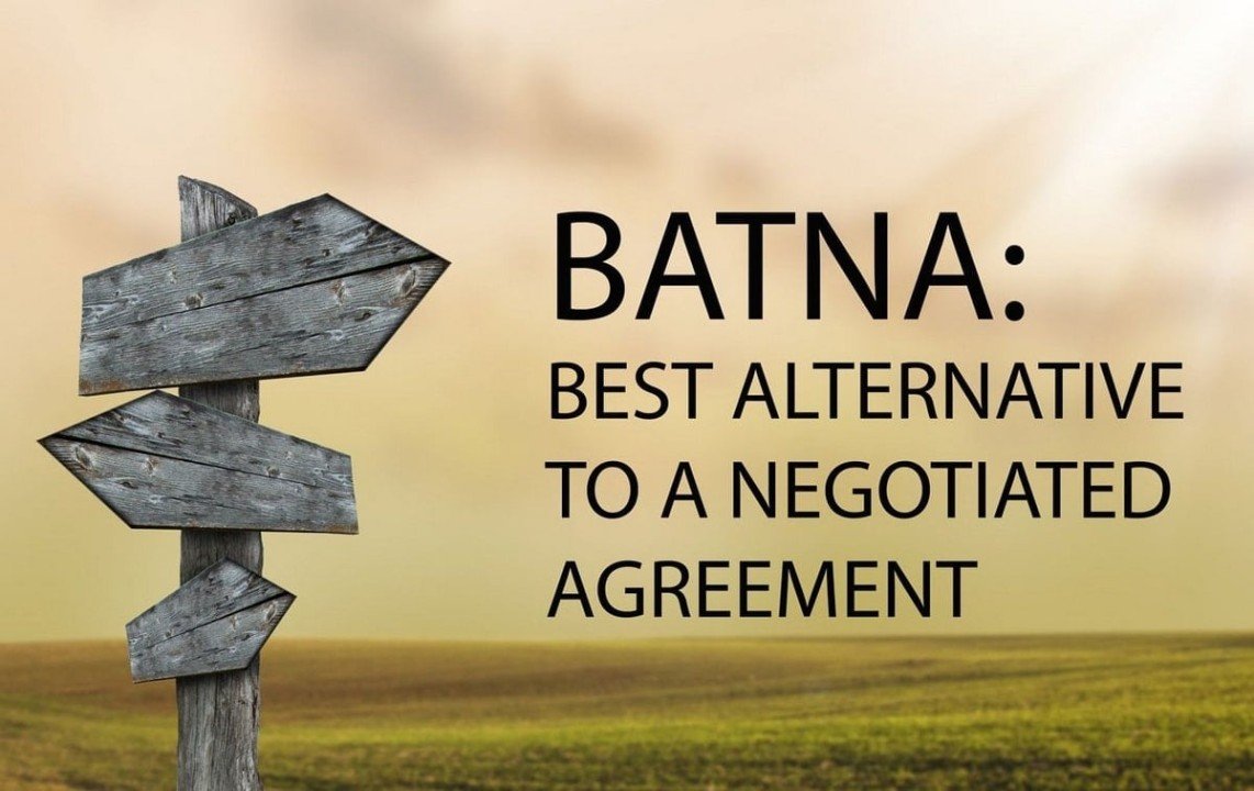 Best Alternative to a Negotiated Agreement (BATNA)