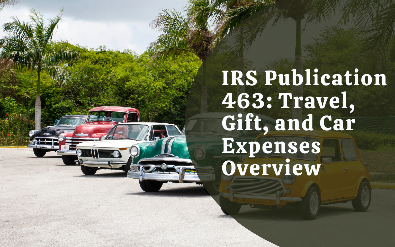 File Photo: IRS Publication 463: Travel, Gift, and Car Expenses Overview