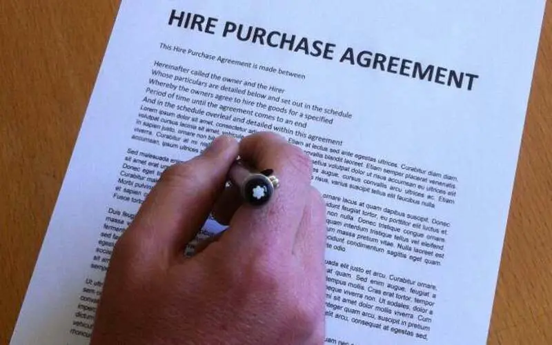 File Photo: Hire Purchase Agreements: How They Work, Pros and Cons