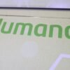 Signage for Humana Inc. is pictured at a health facility in Queens, New York City, U.S., November 30, 2021. REUTERS/Andrew Kelly/File Photo