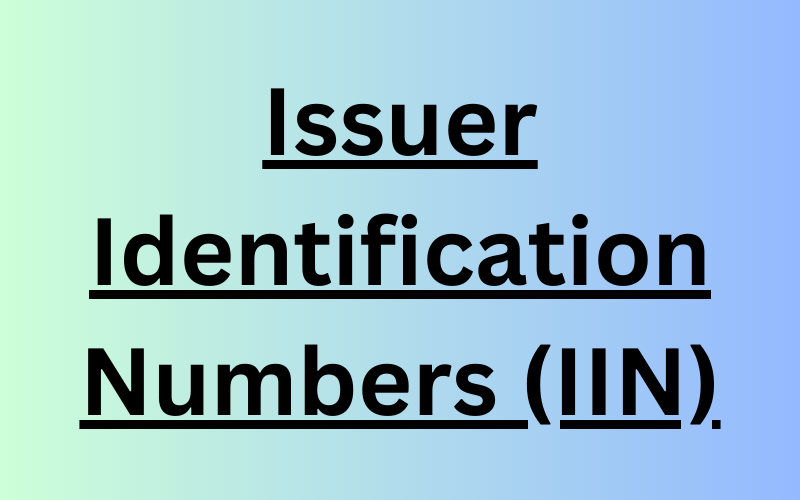 File Photo: Issuer Identification Number