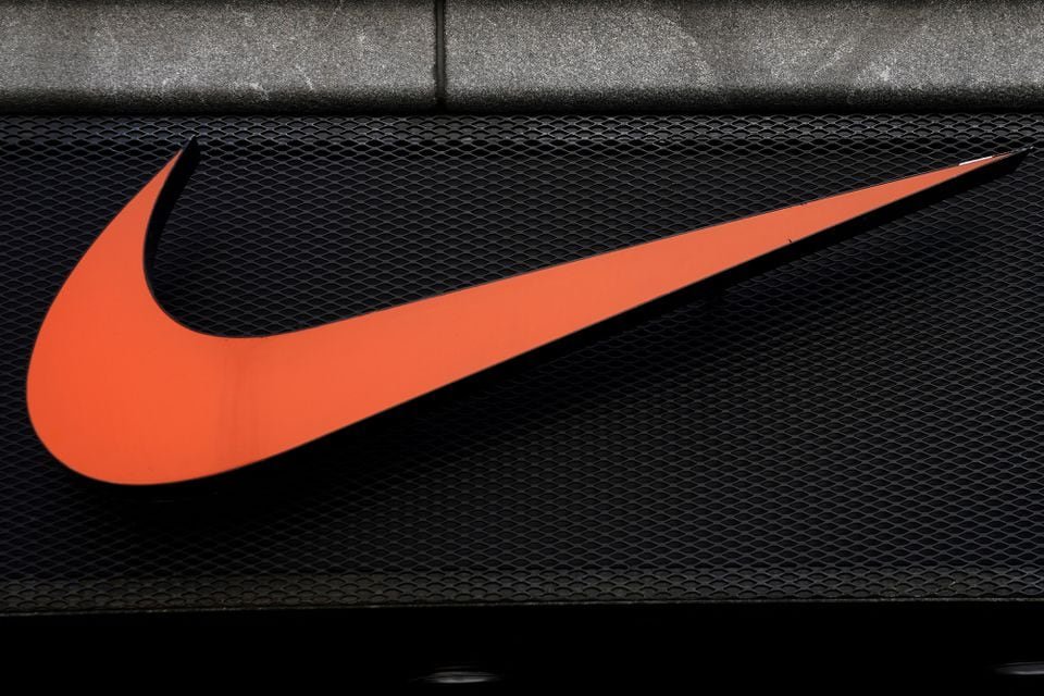 The Nike swoosh logo is pictured on a store in New York City, New York, U.S., September 4, 2018. REUTERS/Carlo Allegri/File Photo