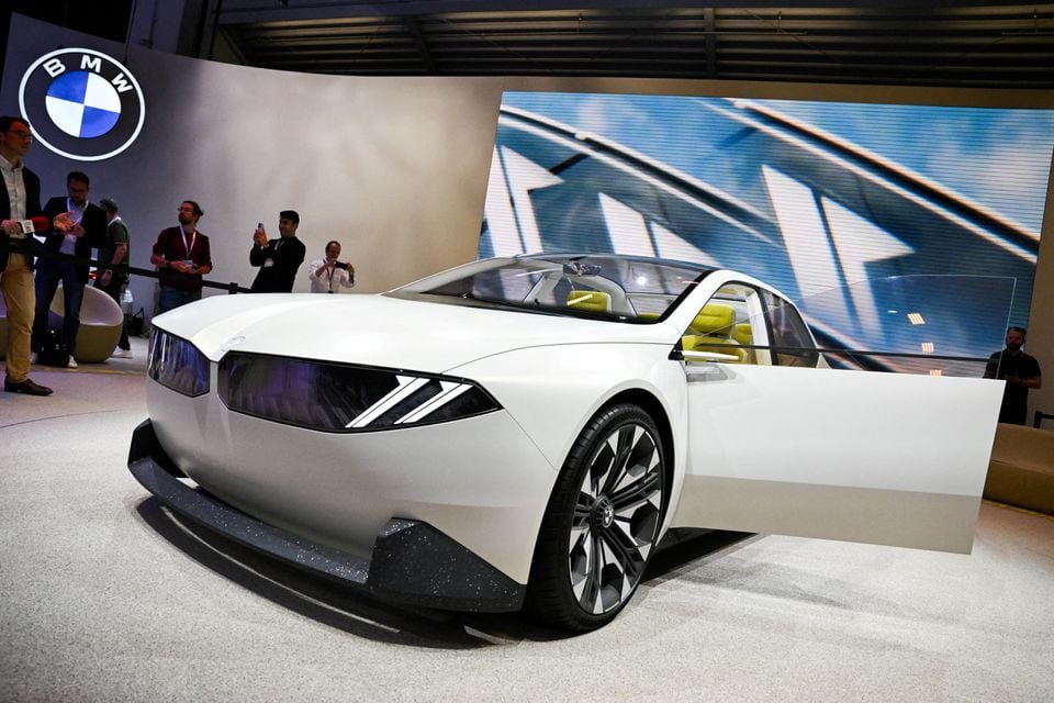 BMW Vision Neue Klasse is displayed during an event a day ahead of the official opening of the 2023 Munich Auto Show IAA Mobility, in Munich, Germany, September 4, 2023. REUTERS/Angelika Warmuth/File Photo