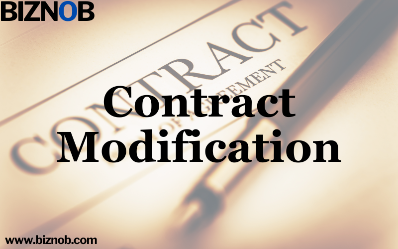 File Photo: Contract Modification